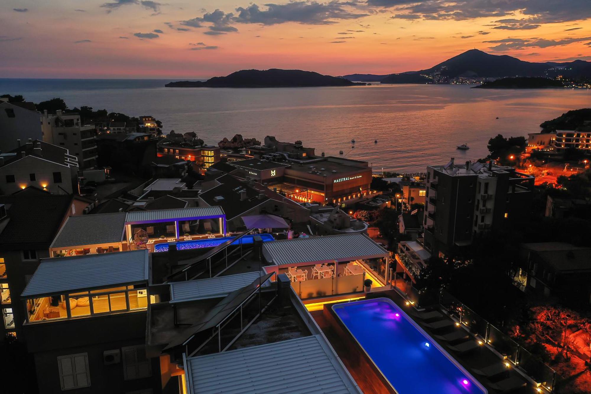 Vujanovic Apartments Sveti Stefan Exterior foto
